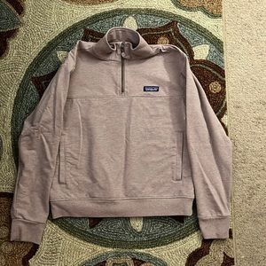 Soft lavender pullover, zip up sweatshirt